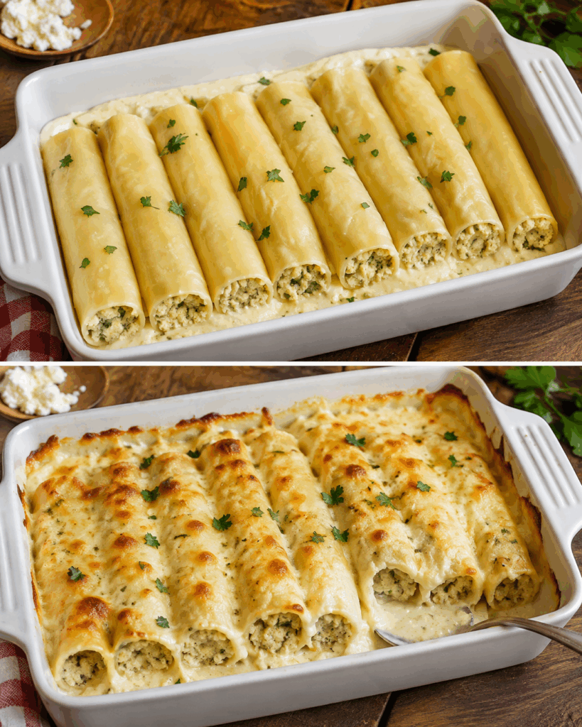 Cremige Cannelloni wie beim Italiener – dieses Ofengericht macht die ganze Familie glücklich
