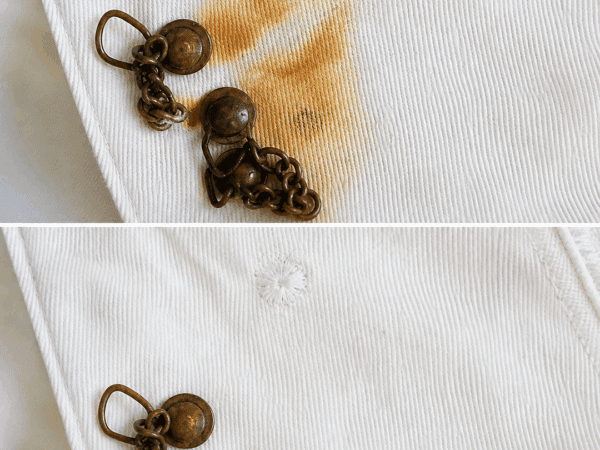 Rostflecken aus Kleidung lösen: Zitronensäure richtig dosieren
