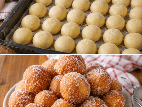Diese schnellen Zuckerbällchen verschwinden noch warm vom Teller – fluffige Beignets ohne Hefe