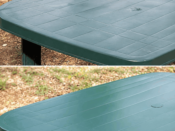 So reinigen Sie einen Kunststoff-Gartentisch gründlich – ohne die Oberfläche zu beschädigen