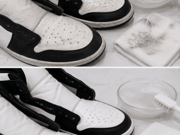 Weiße Sneaker wieder strahlend sauber: Mit dieser sanften Methode verschwinden Schmutz und Grauschleier