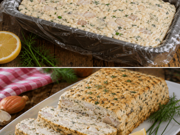Kalte Fischterrine mit Zitrone und Dill – cremig, saftig und perfekt zum Vorbereiten