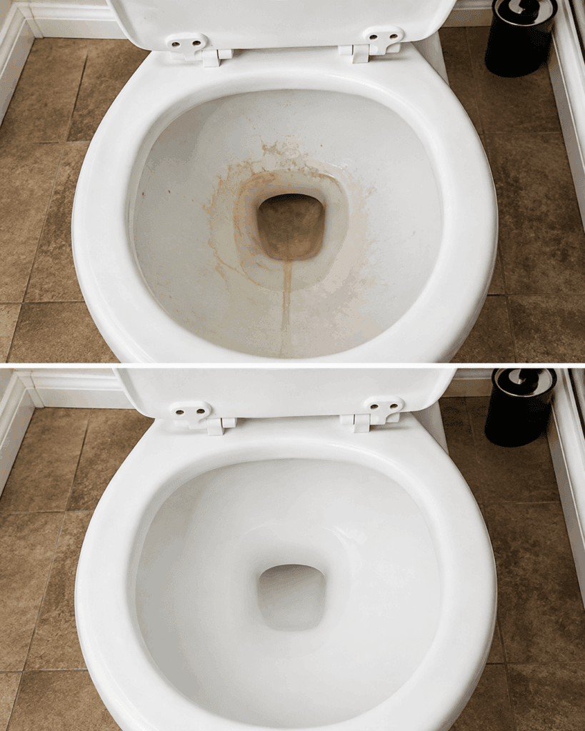 Gelbe Ablagerungen in der Toilette? So wird die Schüssel wieder sauber, ohne die Keramik zu beschädigen