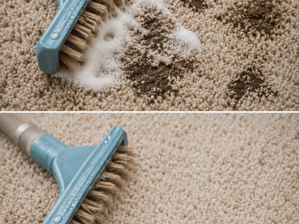 Wohnzimmerteppich reinigen: einfache Tipps für hartnäckigen Schmutz und Flecken