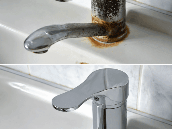 Verkalkten Wasserhahn mit Zitronensäure entkalken – inklusive Strahlregler