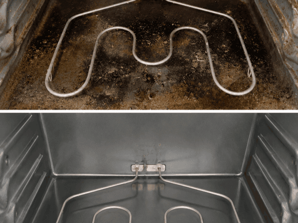 Backofen voller eingebrannter Krusten? Mit dieser einfachen Methode wird er wieder sauber – ganz ohne aggressive Reiniger