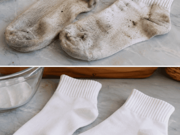 Weiße Socken wieder strahlend sauber: So verschwinden graue Sohlen und hartnäckiger Schmutz