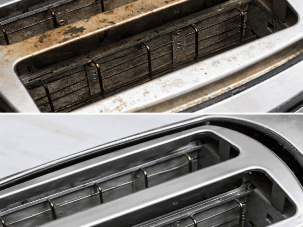 Toaster richtig reinigen: So entfernen Sie Krümel und Fett sicher und ohne das Gerät zu beschädigen