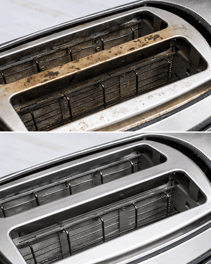 Toaster richtig reinigen: So entfernen Sie Krümel und Fett sicher und ohne das Gerät zu beschädigen