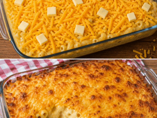 Cremiger Mac and Cheese aus dem Ofen – extra käsig mit goldbrauner Kruste