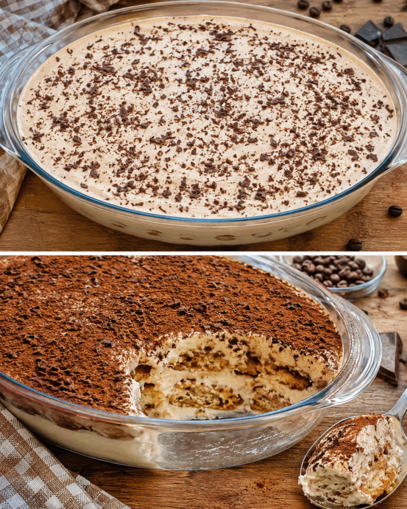 Cremiges Kaffee-Tiramisu ohne Backen – ein himmlisch einfaches Dessert für die ganze Familie