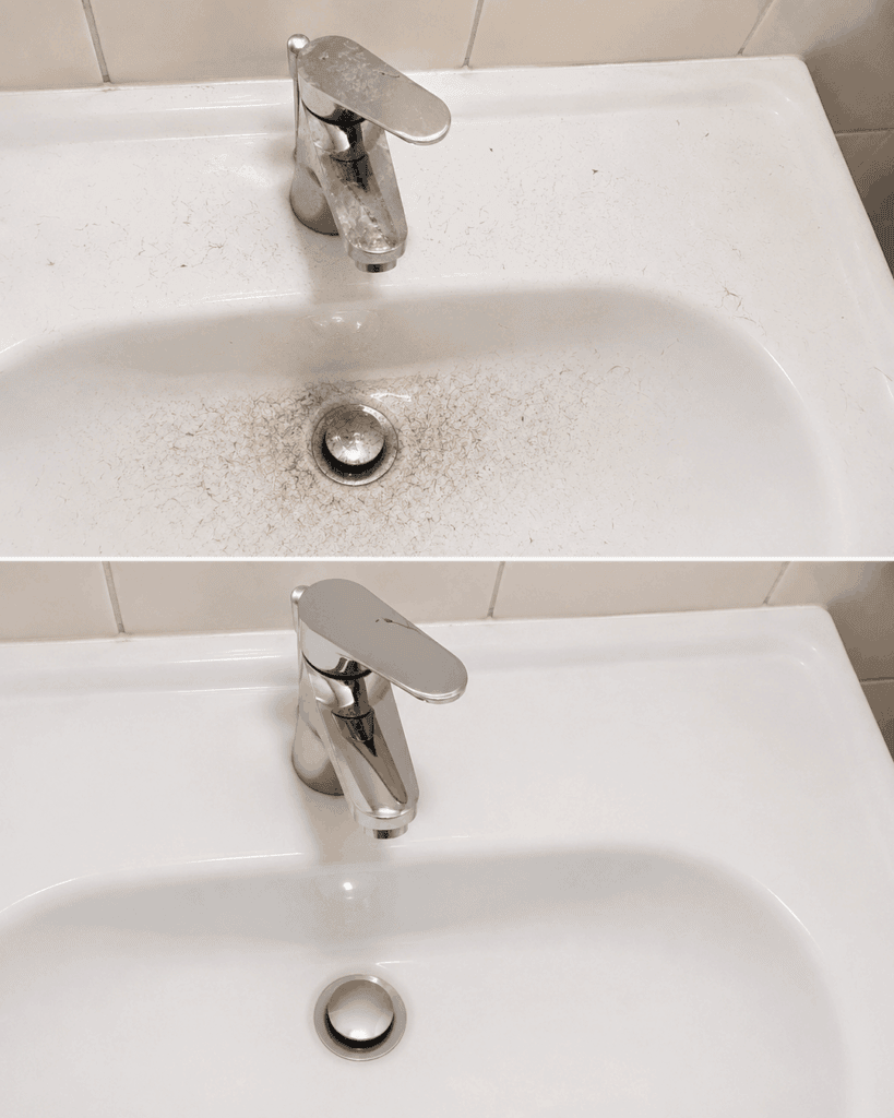 Nie wieder Bartstoppeln im Waschbecken: So bleibt das Bad nach dem Rasieren sauber