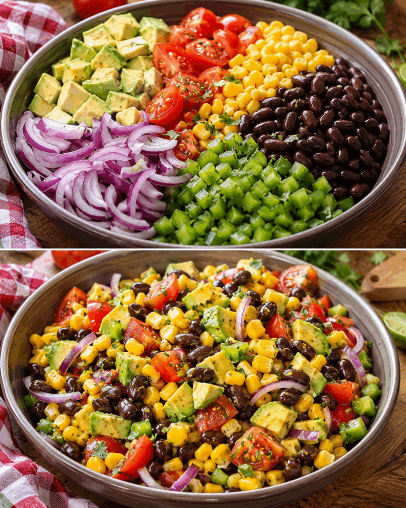 Mexikanischer Avocado-Bohnen-Salat – frisch, bunt und in 20 Minuten fertig