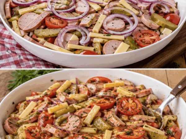 Schweizer Wurstsalat wie beim Lieblingswirt – herzhaft, würzig und herrlich frisch