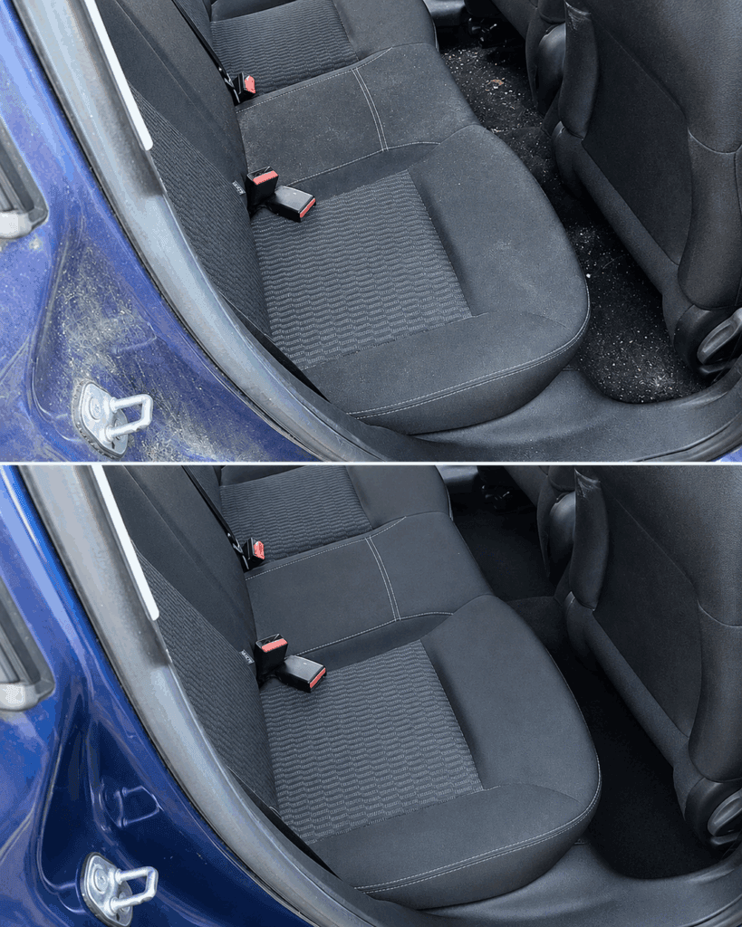 So wird ein schmutziger Autoinnenraum wieder sauber – mit einfachen Mitteln und ohne teure Spezialprodukte