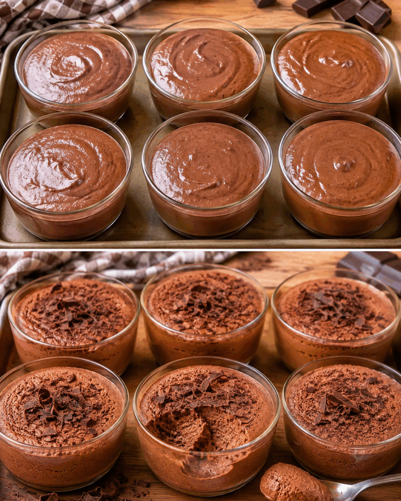 Luftige Schokoladenmousse wie im Dessertglas – cremig, intensiv und mit nur 3 Zutaten