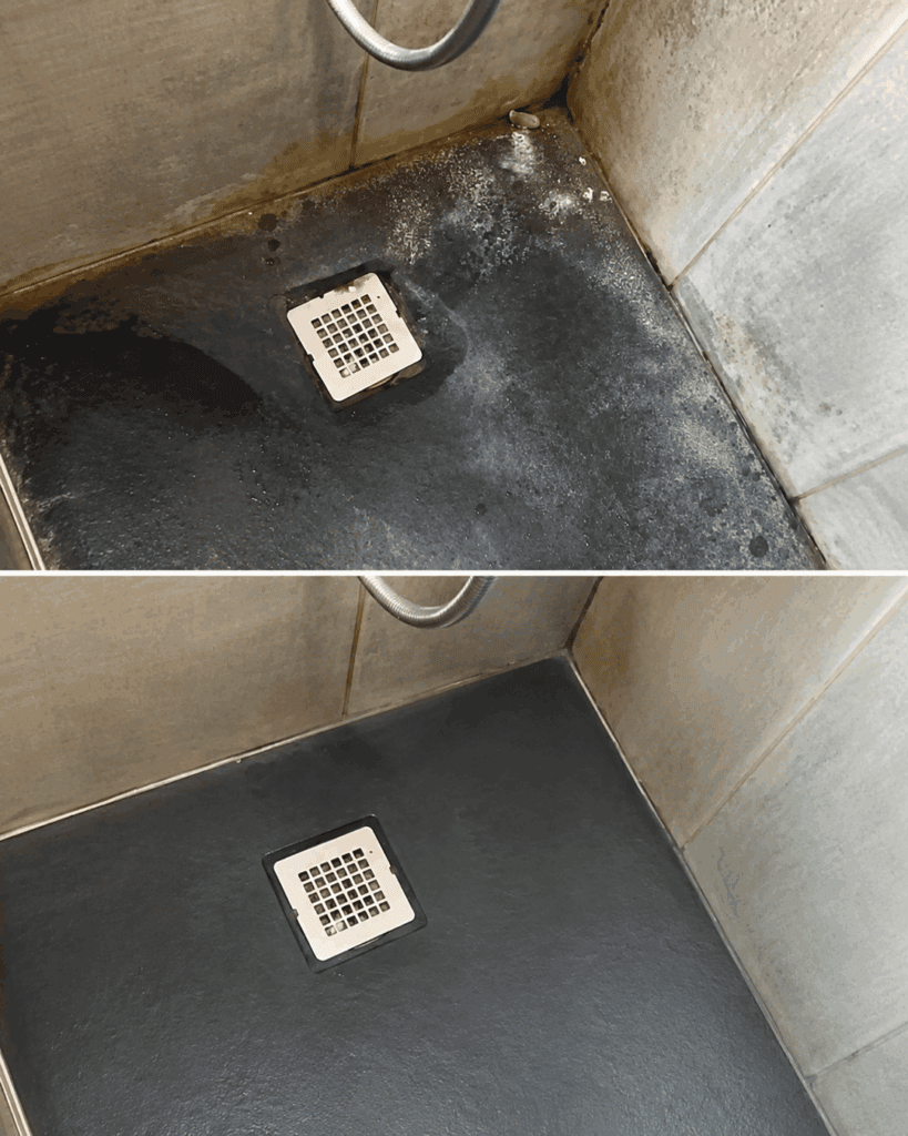 So wird eine stark verschmutzte Dusche wieder sauber – ohne stundenlanges Schrubben