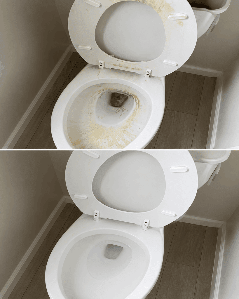 Diese einfache WC-Routine löst hartnäckige gelbe Ablagerungen – ohne aggressives Schrubben