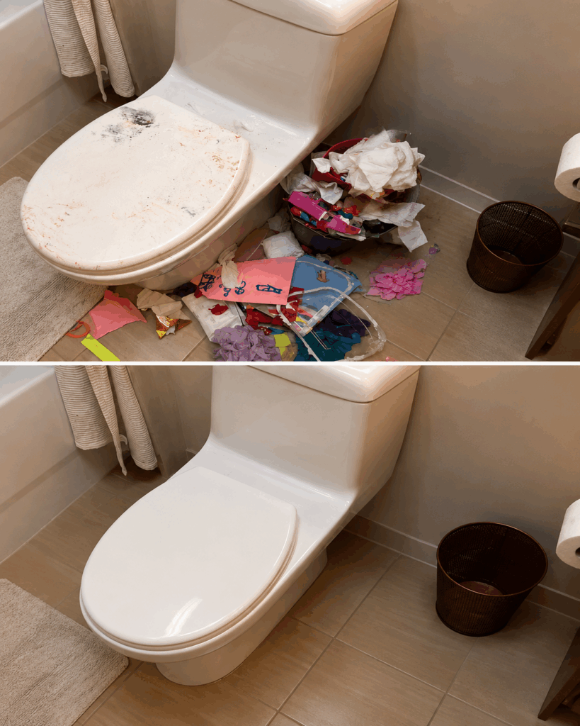 So wird selbst eine stark verschmutzte Toilette wieder sauber: Diese einfache Methode löst Kalk, Flecken und hartnäckige Ablagerungen