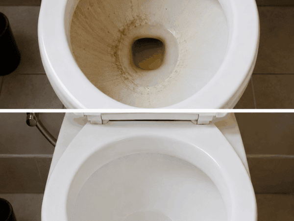 Braune Ablagerungen in der Toilette? So wird die Schüssel wieder sauber – ohne aggressives Schrubben