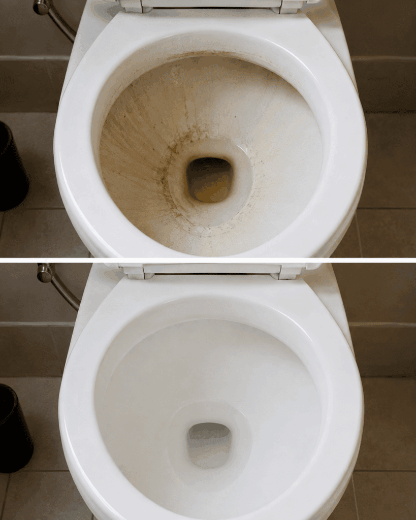 Braune Ablagerungen in der Toilette? So wird die Schüssel wieder sauber – ohne aggressives Schrubben
