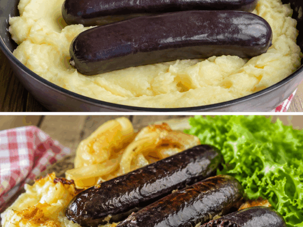 Knusprige Blutwurst mit Kartoffelpüree und Röstzwiebeln – deftige Hausmannskost zum Verlieben