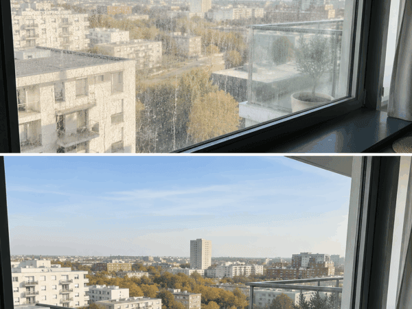 Fenster streifenfrei putzen: Mit dieser einfachen Methode werden Scheiben wieder glasklar