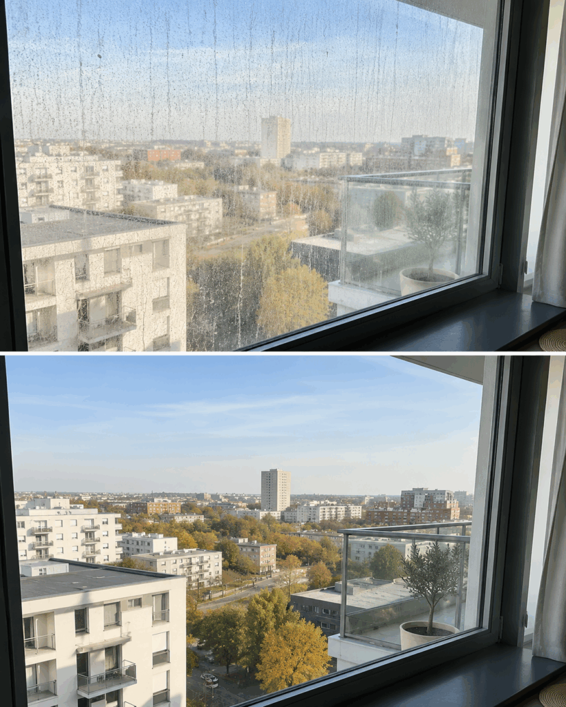 Fenster streifenfrei putzen: Mit dieser einfachen Methode werden Scheiben wieder glasklar