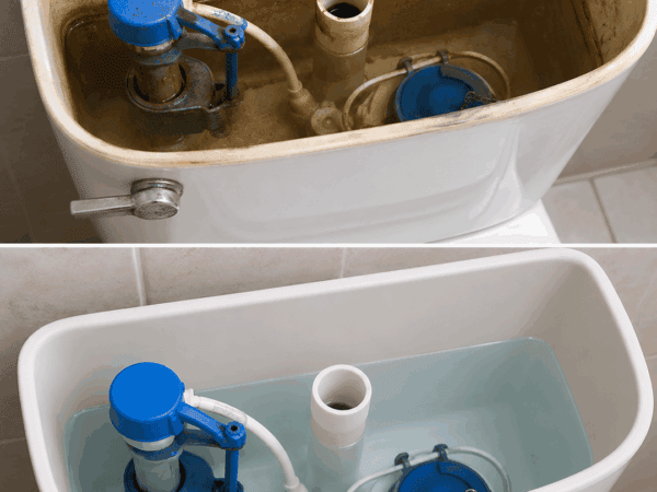 Der Klempner-Trick mit Essig im Spülkasten: So lösen Sie Kalk und halten die Toilettenspülung sauber