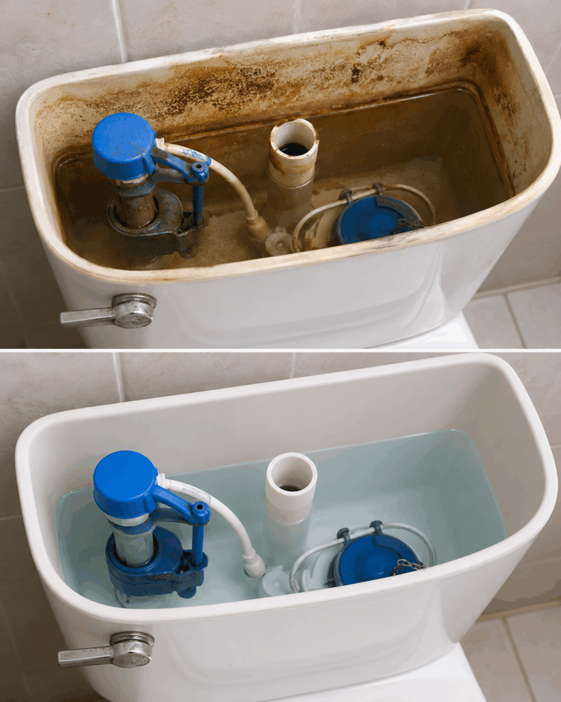 Der Klempner-Trick mit Essig im Spülkasten: So lösen Sie Kalk und halten die Toilettenspülung sauber