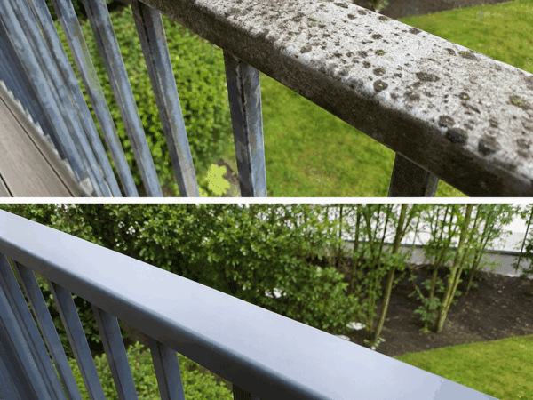 Balkon im Winter reinigen: Mit dieser einfachen Methode bleibt er trotz häufigem Regen sauber
