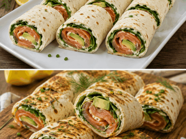 Cremige Lachs-Avocado-Wraps – schnell gemacht und unwiderstehlich frisch
