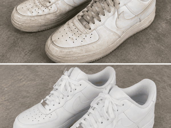 Weiße Sneaker wieder sauber bekommen: So verschwinden Schmutz und grauer Schleier