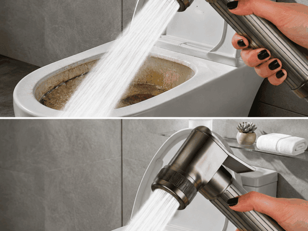 Mit diesem Hochdruck-Trick wird die Toilette schnell sauber: So lösen Sie hartnäckige Ablagerungen ohne unnötiges Schrubben