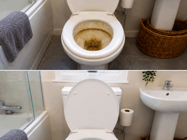 Kalk und Urinstein in der Toilette lösen: Zitronensäure richtig dosieren