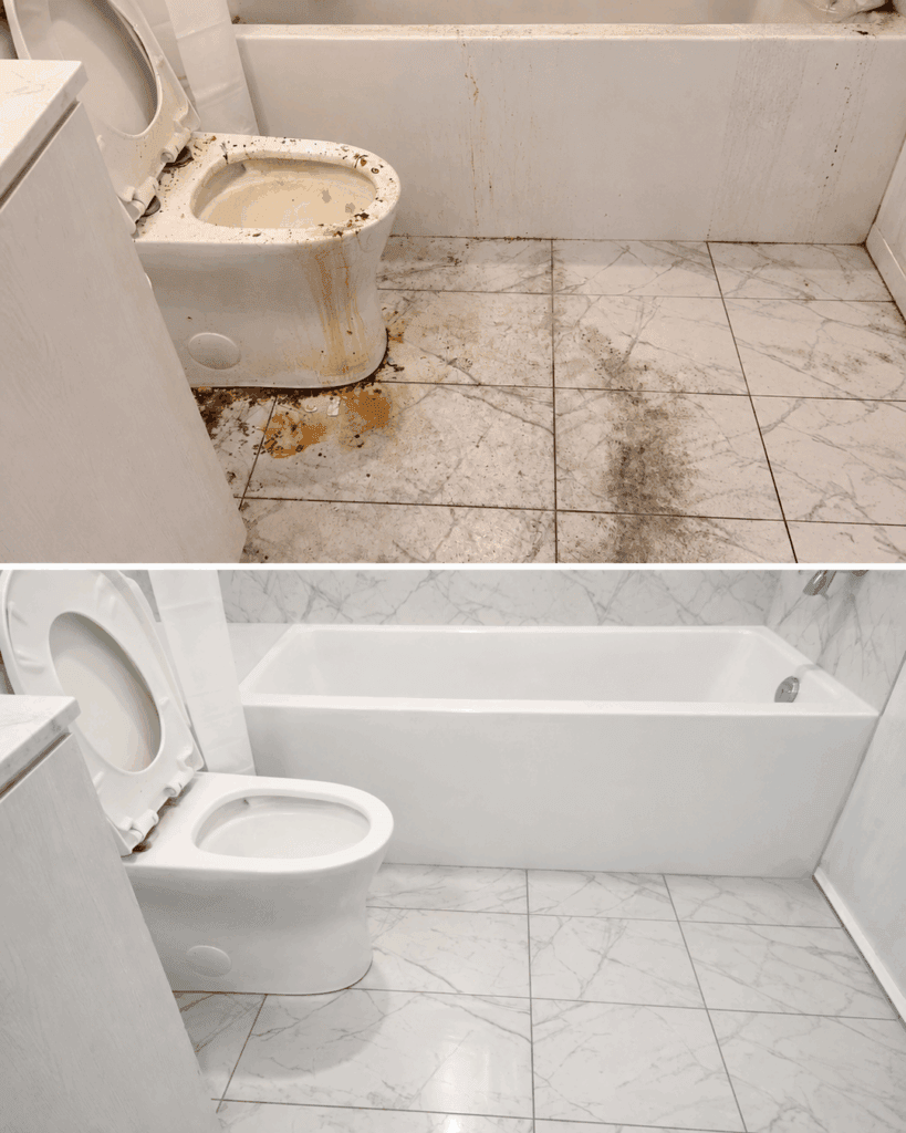 So wird selbst ein extrem verschmutztes Badezimmer wieder sauber – ohne stundenlanges Schrubben