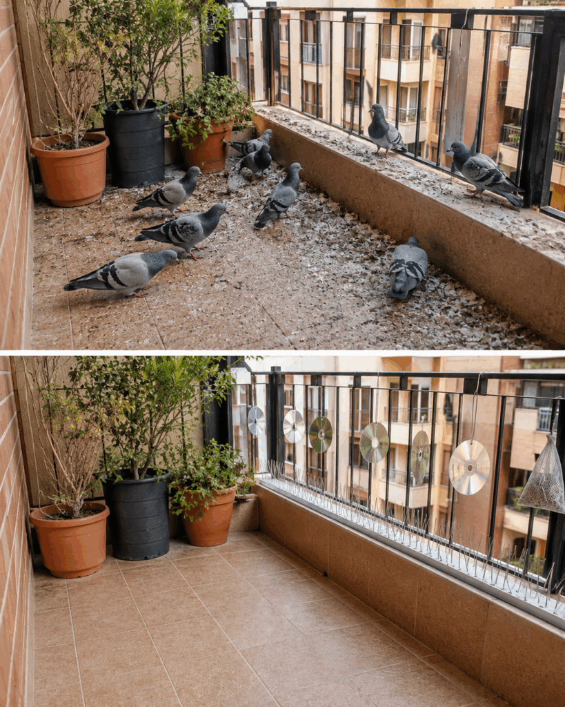 Tauben auf dem Balkon? Diese 3 tierfreundlichen Methoden helfen wirklich