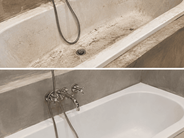 Stark verschmutzte Badewanne reinigen: Diese Methoden lösen Seifenreste, Kalk und Schmutz zuverlässig