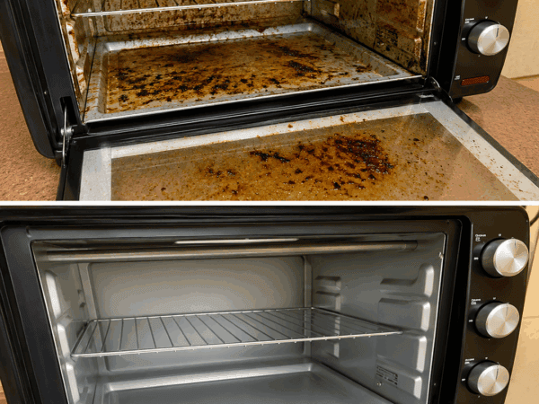 Backofen reinigen ohne stundenlanges Schrubben: So lösen sich Fett und eingebrannte Rückstände