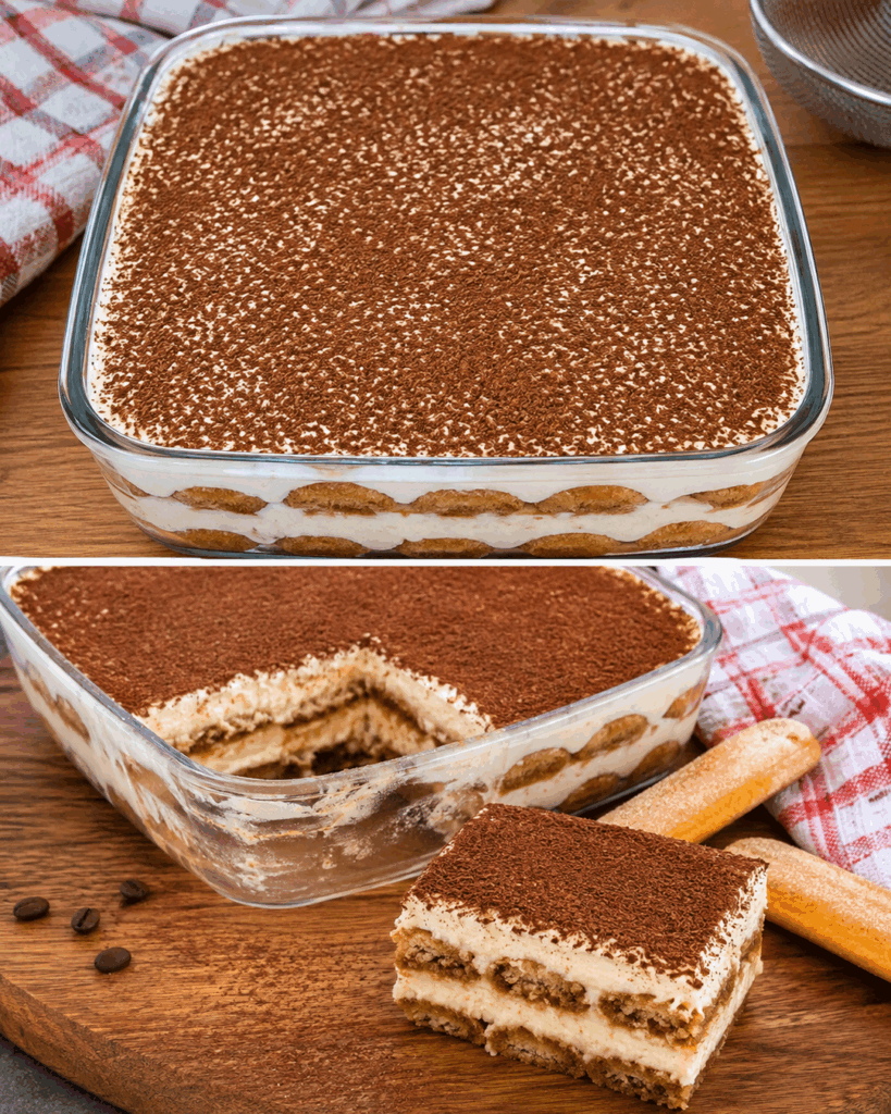 Klassisches Tiramisu wie beim Italiener – extra cremig und einfach