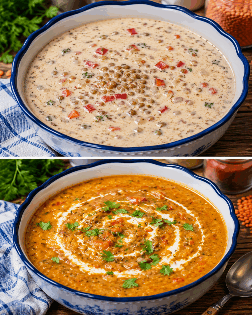 Diese cremige Linsensuppe macht richtig satt – einfach, würzig und wunderbar cremig