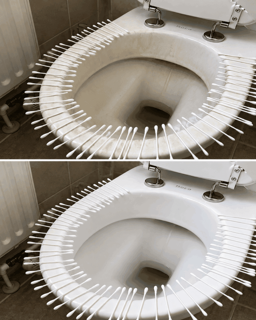 Warum Wattestäbchen an der Toilette nichts verloren haben – und wie Sie hartnäckige Ränder wirklich sauber bekommen