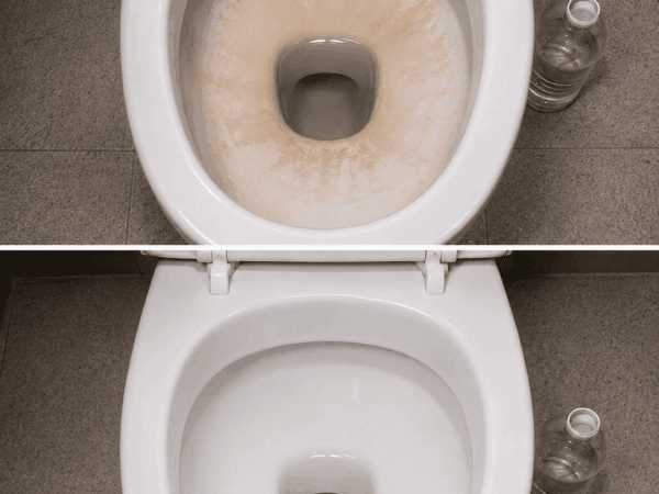 WC voller Kalk? Mit Essig und Natron Ablagerungen gezielt lösen – so geht es richtig