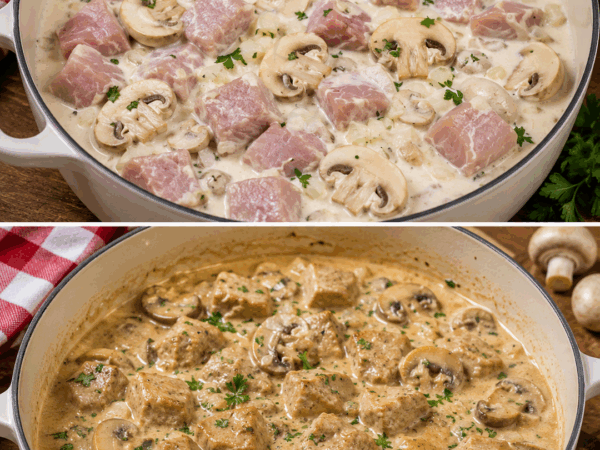 Cremiges Schweinefilet mit Champignons – zartes Familiengericht in feiner Rahmsoße