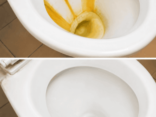 Vergilbte Toilette wieder weiß: So lösen Sie selbst hartnäckige Ablagerungen sicher