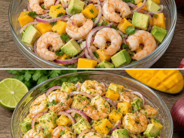 Garnelen-Avocado-Mango-Salat – frisch, cremig und in 20 Minuten fertig
