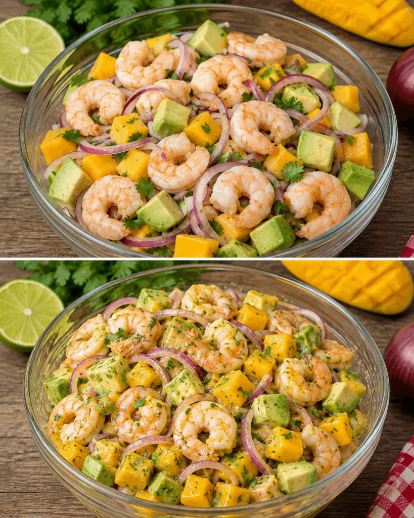 Garnelen-Avocado-Mango-Salat – frisch, cremig und in 20 Minuten fertig