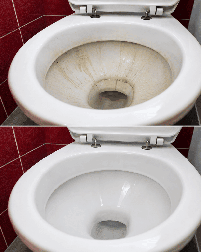 WC stark verschmutzt? So entfernst du Kalk, Urinstein und Ablagerungen gründlich