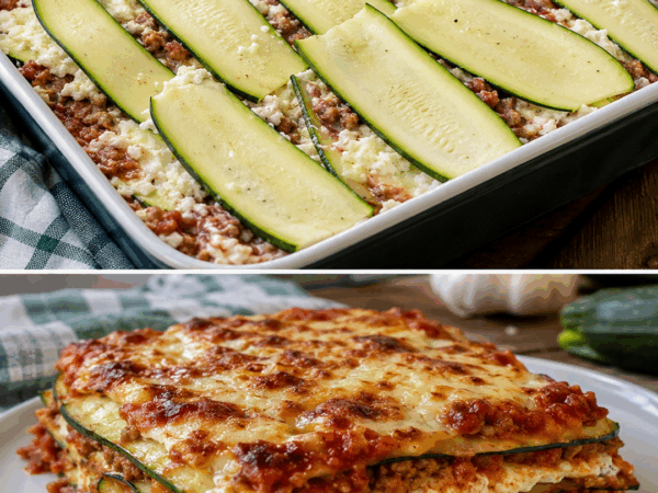 Diese Zucchini-Lasagne ohne Nudelplatten ist so saftig, dass niemand die Pasta vermisst