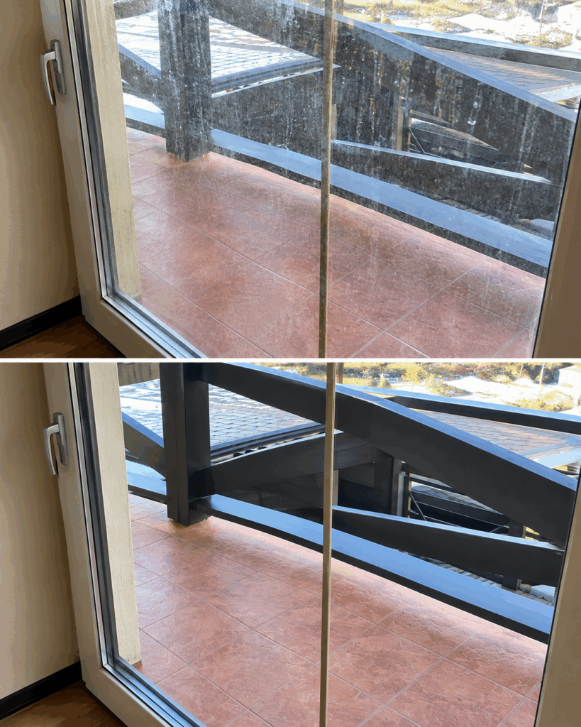 Fenster streifenfrei putzen: Mit dieser einfachen Methode werden selbst stark verschmutzte Scheiben wieder klar